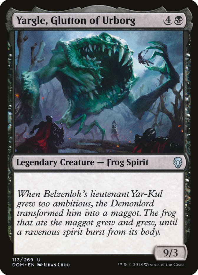 Yargle, Glutton of Urborg [Dominaria] | L.A. Mood Comics and Games