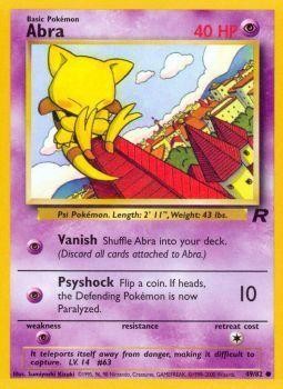 Abra (49/82) [Team Rocket Unlimited] | L.A. Mood Comics and Games