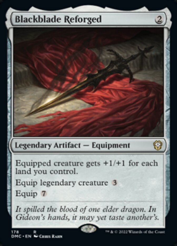 Blackblade Reforged [Dominaria United Commander] | L.A. Mood Comics and Games
