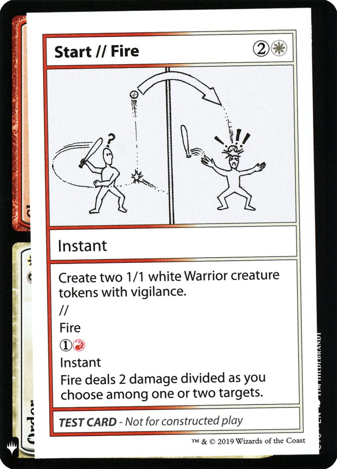 Start // Fire [Mystery Booster Playtest Cards] | L.A. Mood Comics and Games
