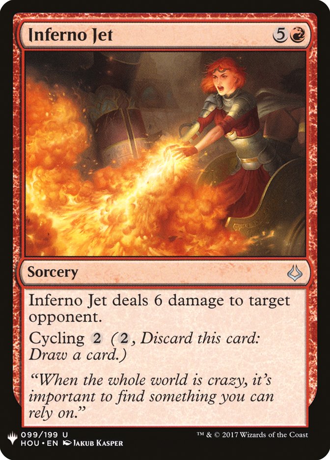 Inferno Jet [Mystery Booster] | L.A. Mood Comics and Games