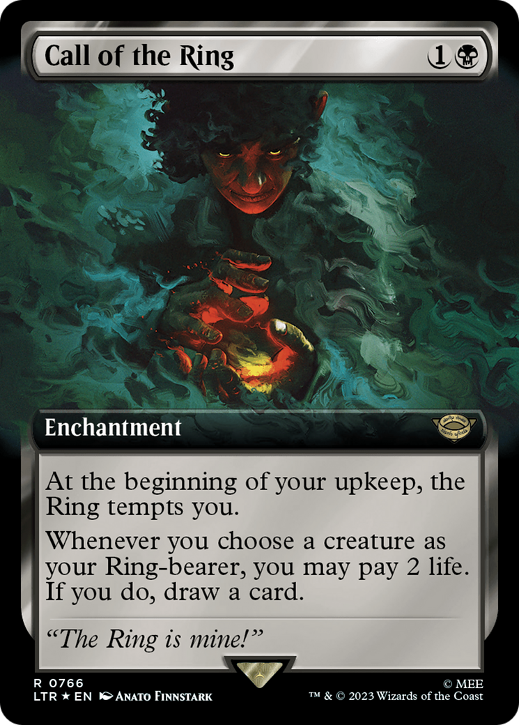 Call of the Ring (Extended Art) (Surge Foil) [The Lord of the Rings: Tales of Middle-Earth] | L.A. Mood Comics and Games