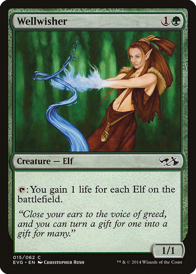 Wellwisher (Elves vs. Goblins) [Duel Decks Anthology] | L.A. Mood Comics and Games