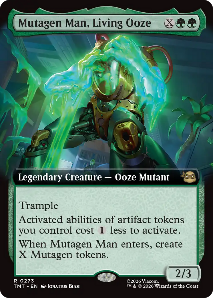 Mutagen Man, Living Ooze (Extended Art) [Teenage Mutant Ninja Turtles] | L.A. Mood Comics and Games