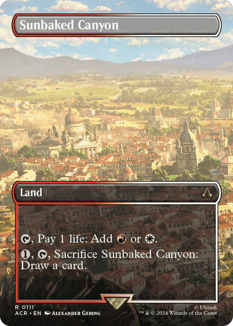 Sunbaked Canyon (Borderless) [Assassin's Creed] | L.A. Mood Comics and Games