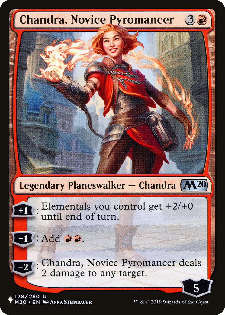 Chandra, Novice Pyromancer [The List Reprints] | L.A. Mood Comics and Games