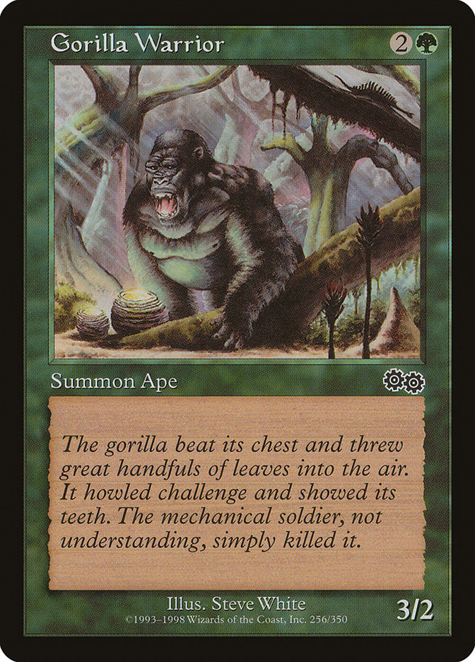 Gorilla Warrior [Urza's Saga] | L.A. Mood Comics and Games