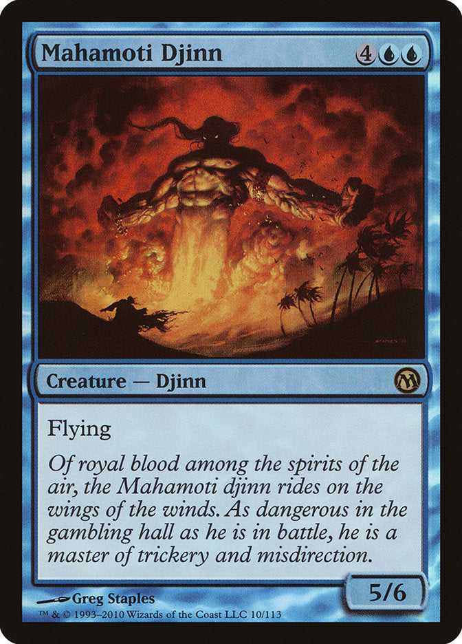 Mahamoti Djinn [Duels of the Planeswalkers] | L.A. Mood Comics and Games