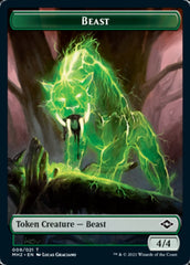 Beast // Squirrel Double-Sided Token [Modern Horizons 2 Tokens] | L.A. Mood Comics and Games