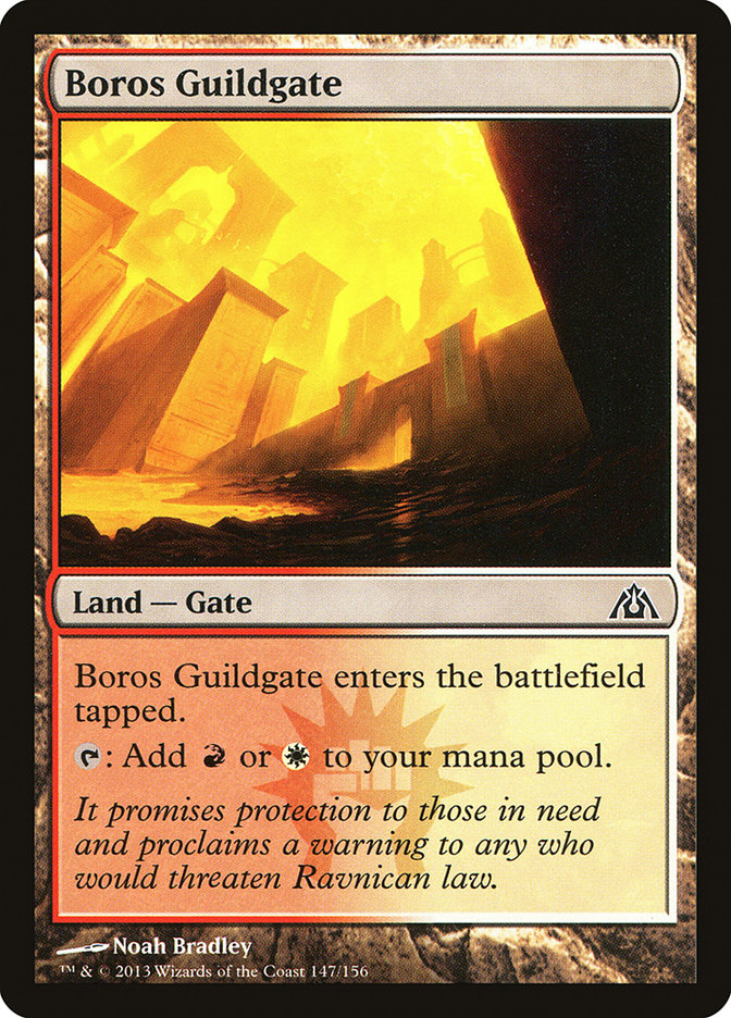 Boros Guildgate [Dragon's Maze] | L.A. Mood Comics and Games