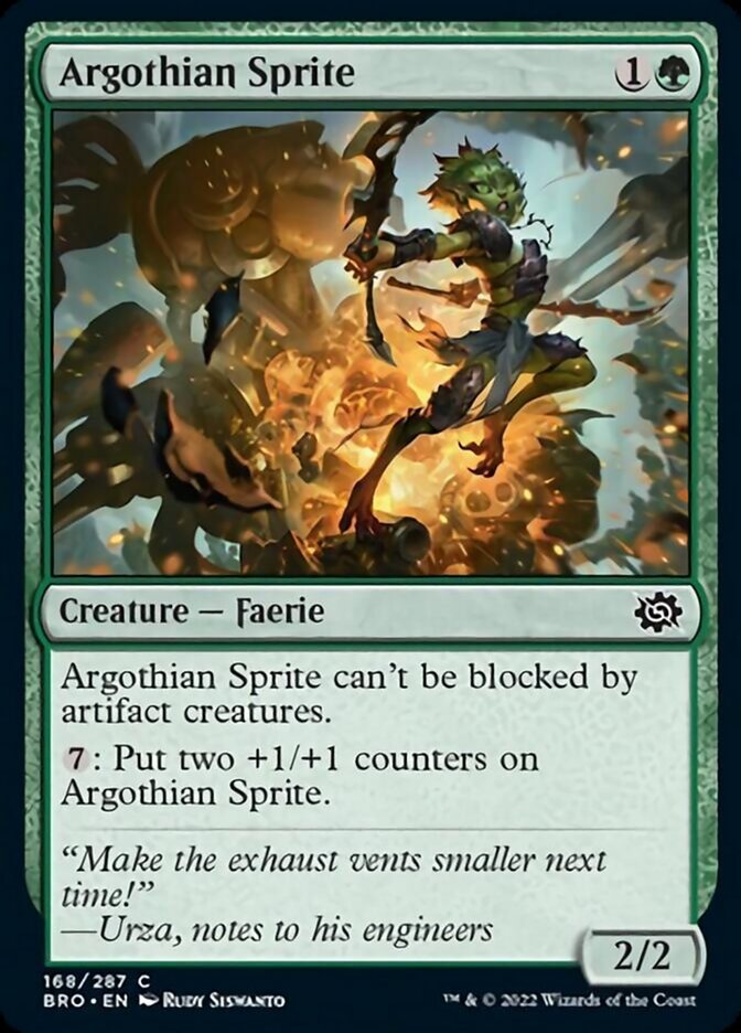 Argothian Sprite [The Brothers' War] | L.A. Mood Comics and Games