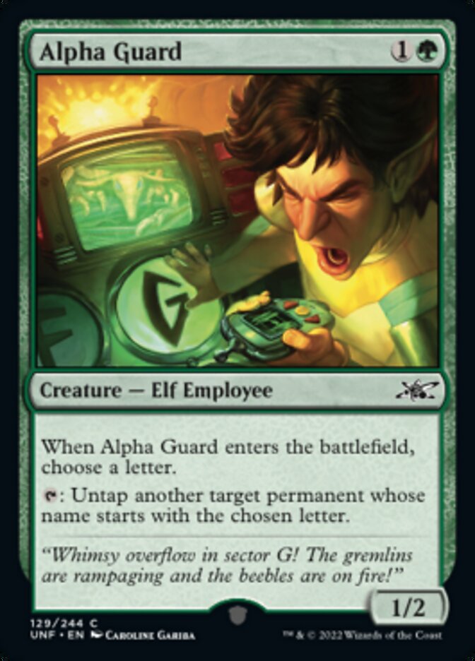 Alpha Guard [Unfinity] | L.A. Mood Comics and Games
