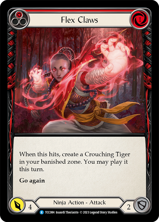 Flex Claws (Red) [TCC084] (Round the Table: TCC x LSS) | L.A. Mood Comics and Games