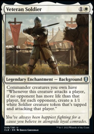 Veteran Soldier [Commander Legends: Battle for Baldur's Gate] | L.A. Mood Comics and Games