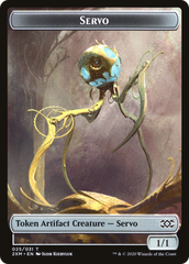 Human Soldier // Servo Double-Sided Token [Double Masters Tokens] | L.A. Mood Comics and Games