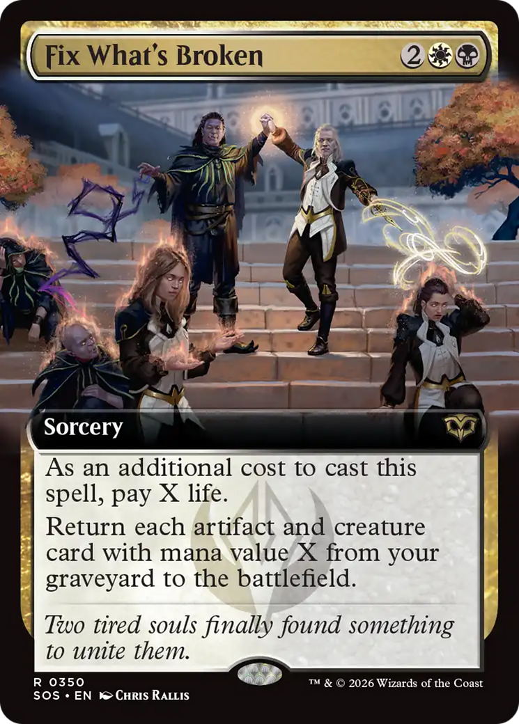 Fix What's Broken (Extended Art) [Secrets of Strixhaven] | L.A. Mood Comics and Games