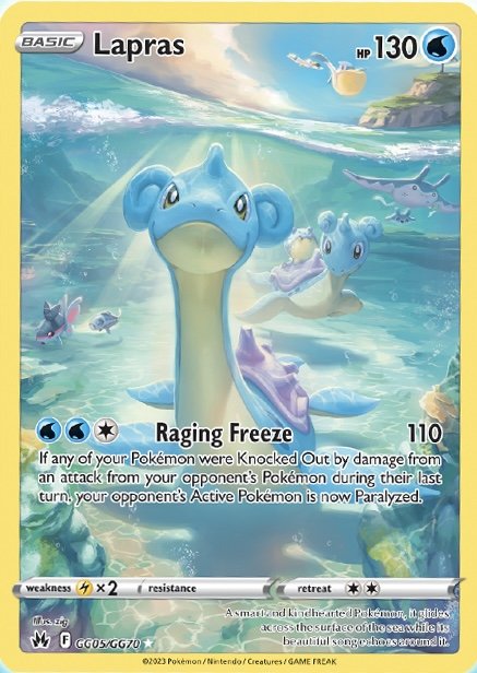 Lapras (GG05/GG70) [Sword & Shield: Crown Zenith] | L.A. Mood Comics and Games