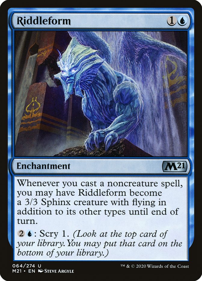 Riddleform [Core Set 2021] | L.A. Mood Comics and Games