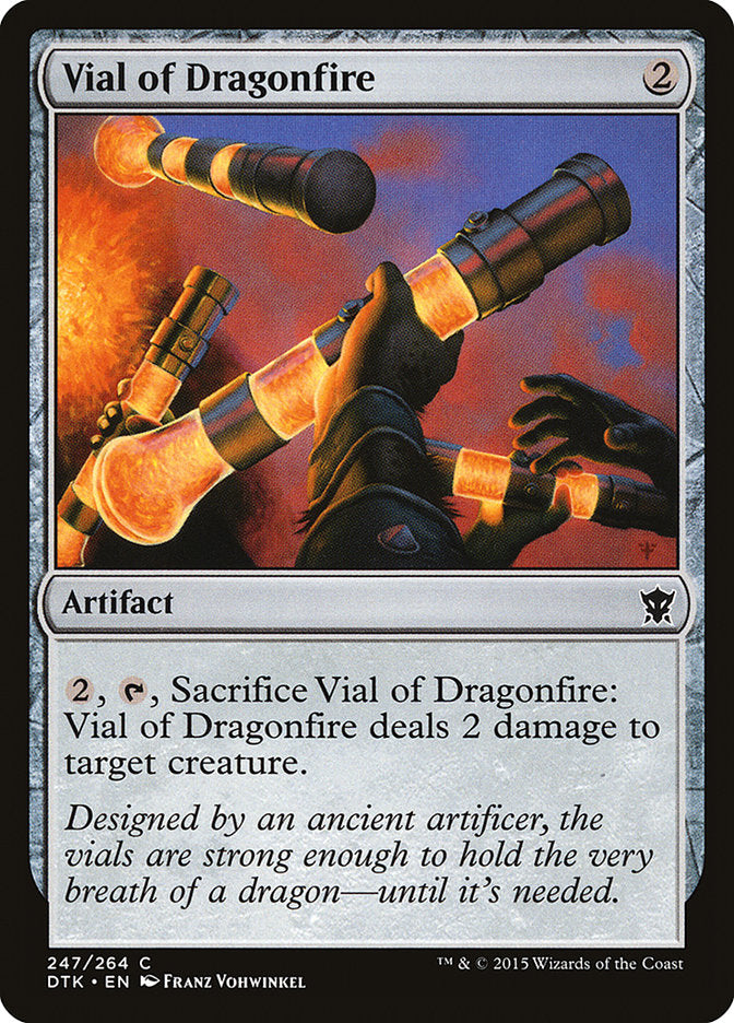Vial of Dragonfire [Dragons of Tarkir] | L.A. Mood Comics and Games
