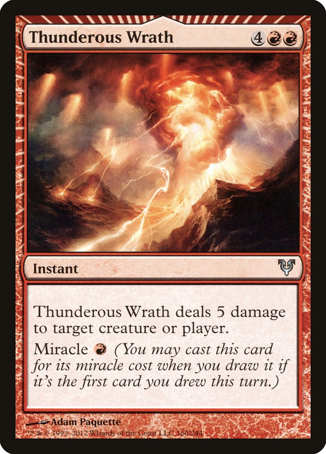 Thunderous Wrath [Avacyn Restored] | L.A. Mood Comics and Games