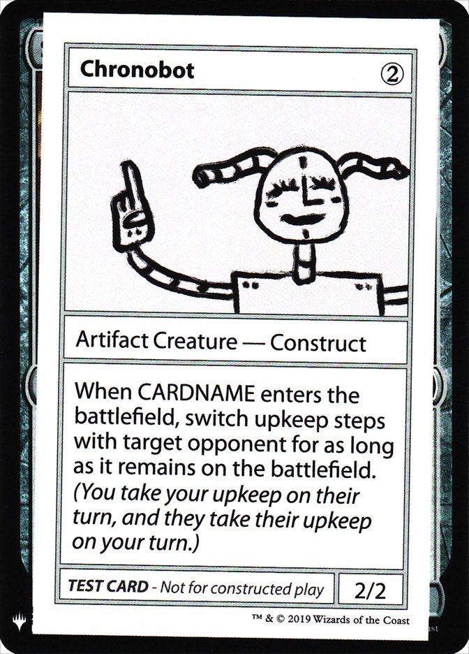 Chronobot [Mystery Booster Playtest Cards] | L.A. Mood Comics and Games