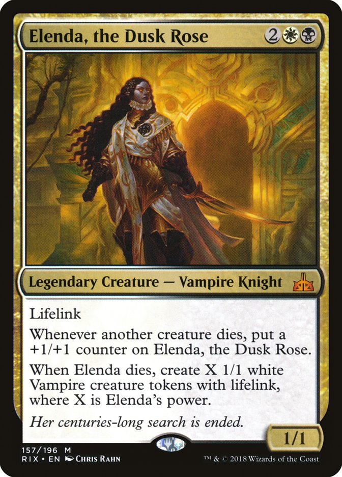 Elenda, the Dusk Rose [Rivals of Ixalan] | L.A. Mood Comics and Games