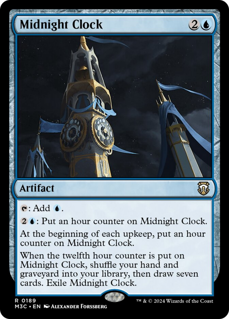 Midnight Clock [Modern Horizons 3 Commander] | L.A. Mood Comics and Games