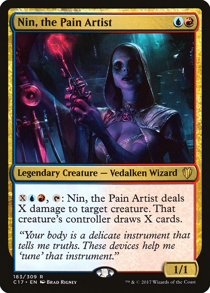 Nin, the Pain Artist [Commander 2017] | L.A. Mood Comics and Games