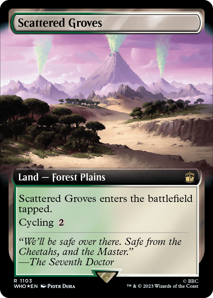 Scattered Groves (Extended Art) (Surge Foil) [Doctor Who] | L.A. Mood Comics and Games