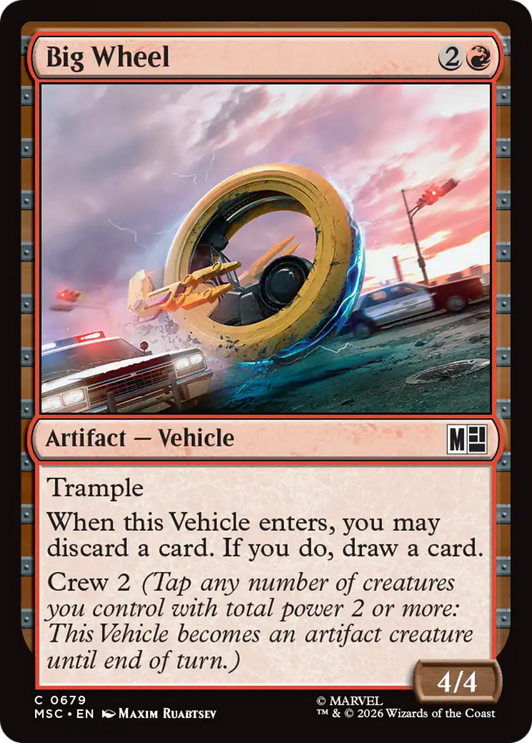 Big Wheel [Marvel Super Heroes Commander] | L.A. Mood Comics and Games