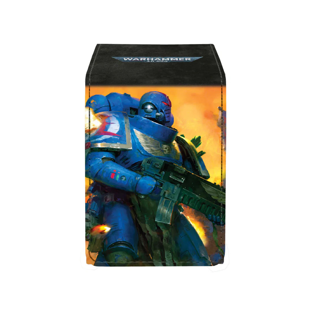 Warhammer 40k Space Marines Adeptus Astartes Alcove Flip Deck Box | L.A. Mood Comics and Games