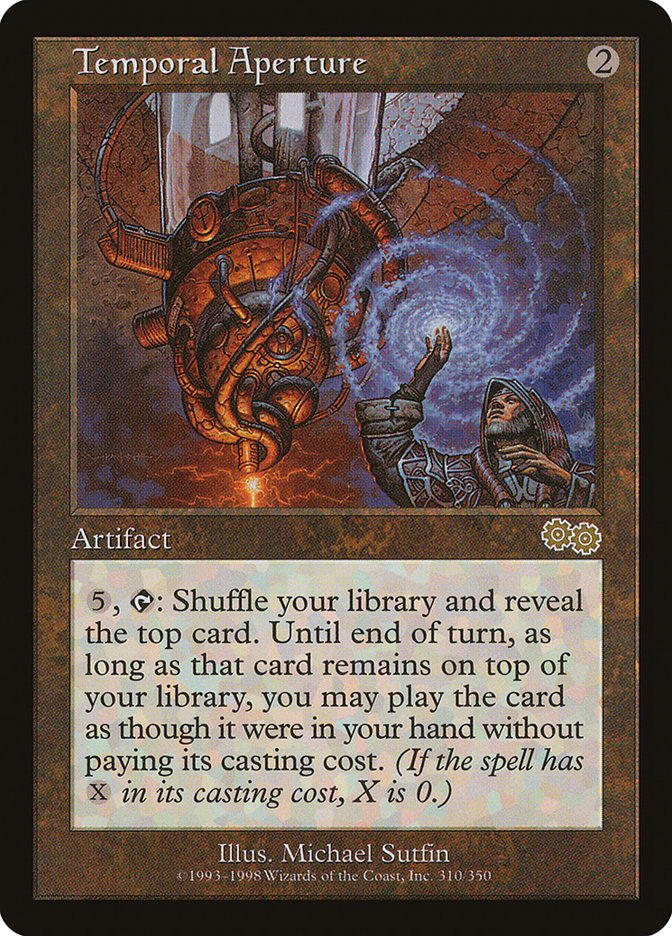 Temporal Aperture [Urza's Saga] | L.A. Mood Comics and Games