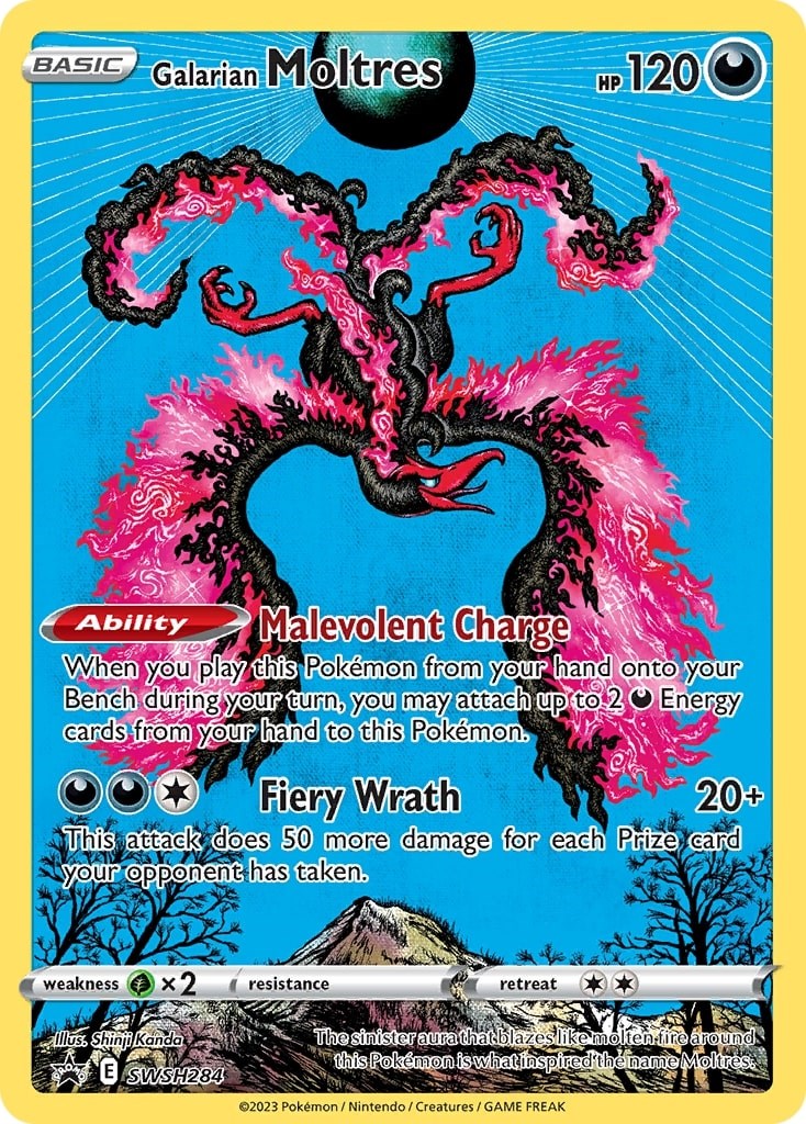 Galarian Moltres (SWSH284) [Sword & Shield: Black Star Promos] | L.A. Mood Comics and Games