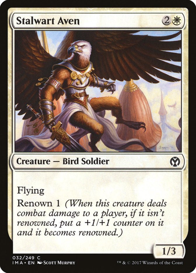 Stalwart Aven [Iconic Masters] | L.A. Mood Comics and Games