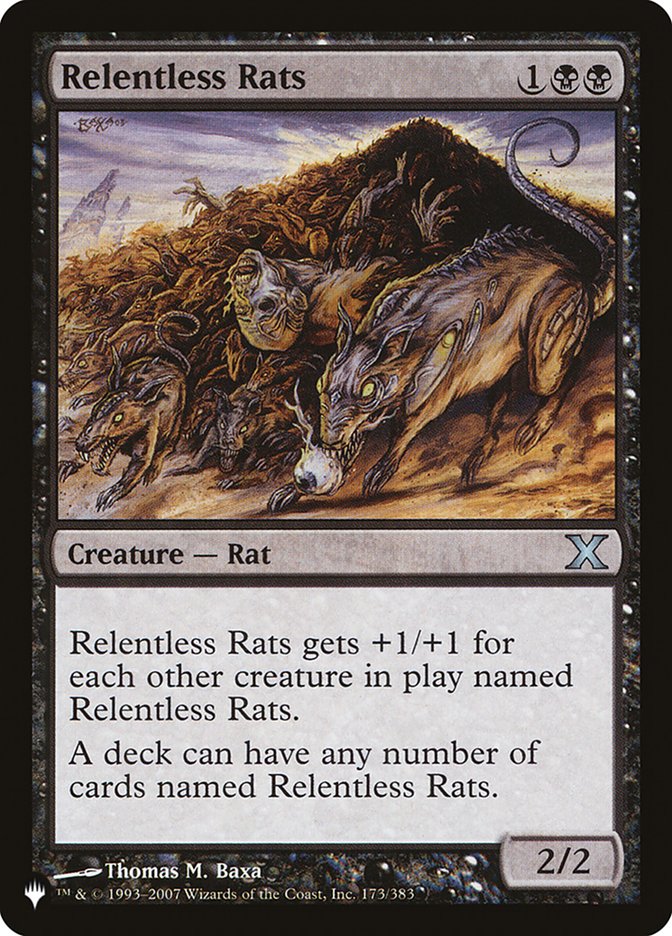 Relentless Rats [The List] | L.A. Mood Comics and Games