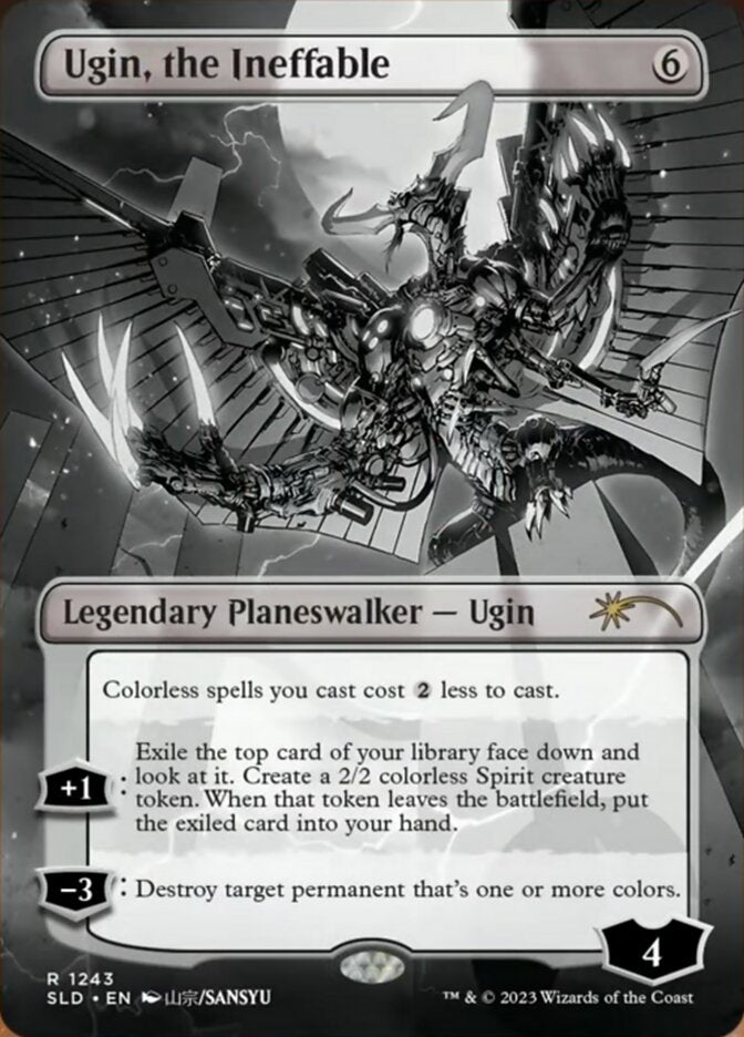 Ugin, the Ineffable (Borderless) [Secret Lair Drop Series] | L.A. Mood Comics and Games