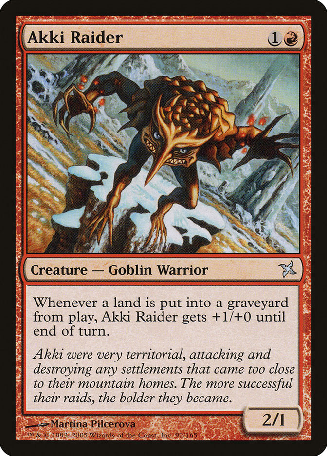 Akki Raider [Betrayers of Kamigawa] | L.A. Mood Comics and Games