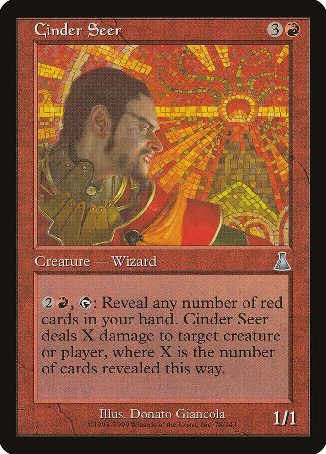 Cinder Seer [Urza's Destiny] | L.A. Mood Comics and Games