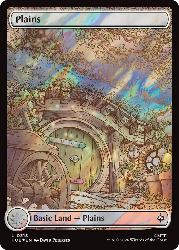 Plains (0318) (Surge Foil) [The Hobbit] | L.A. Mood Comics and Games