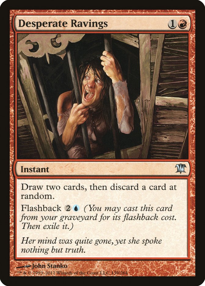 Desperate Ravings [Innistrad] | L.A. Mood Comics and Games
