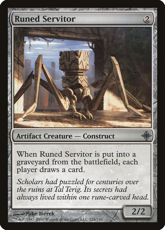 Runed Servitor [Rise of the Eldrazi] | L.A. Mood Comics and Games