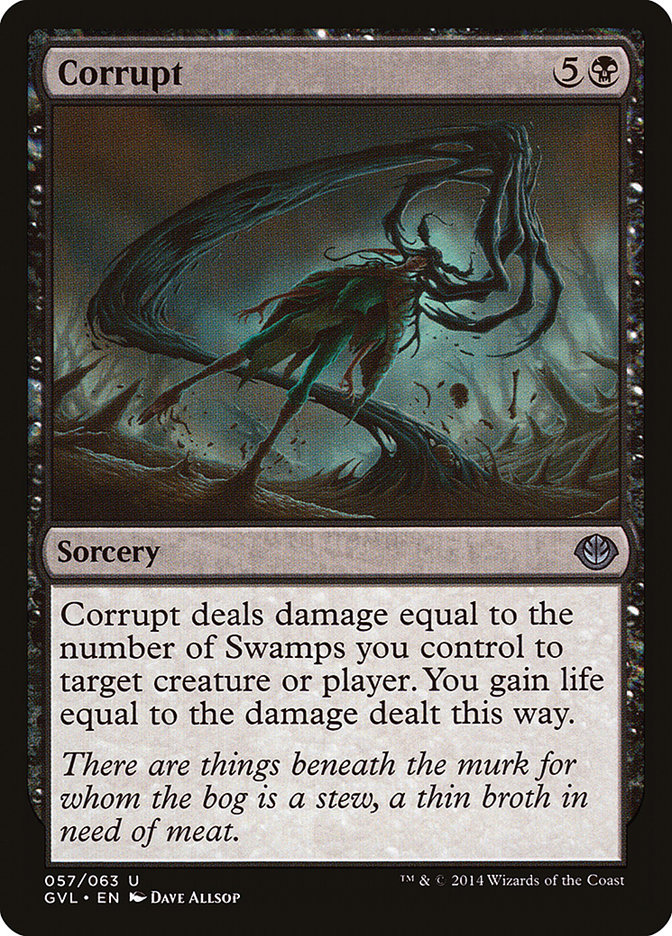 Corrupt (Garruk vs. Liliana) [Duel Decks Anthology] | L.A. Mood Comics and Games
