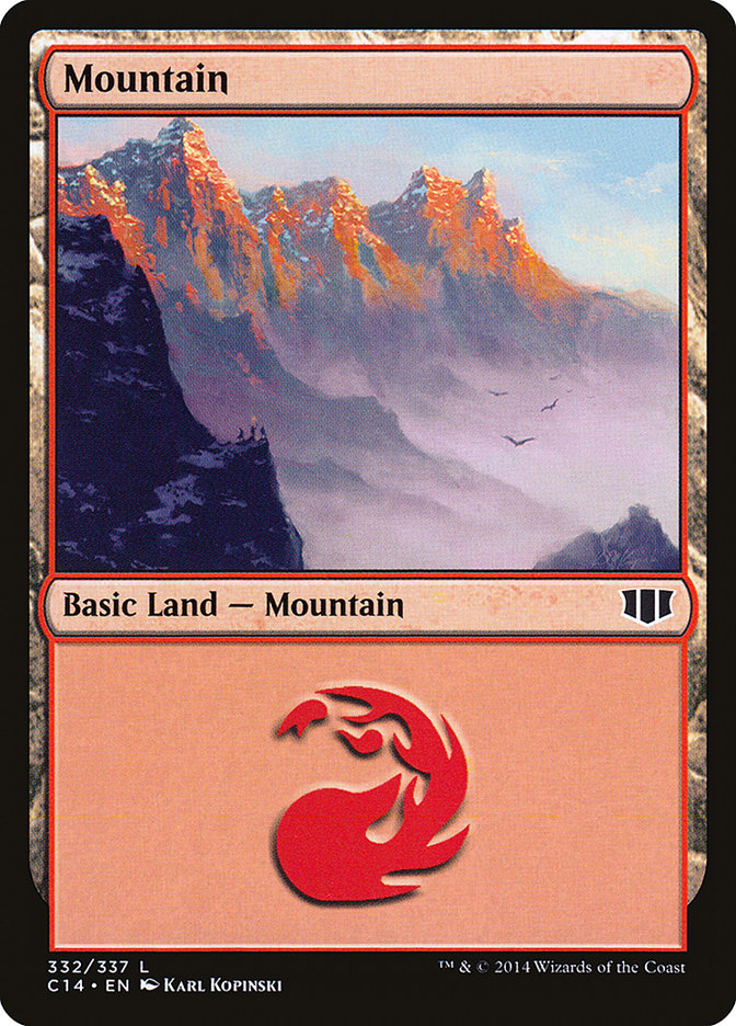 Mountain (332) [Commander 2014] | L.A. Mood Comics and Games