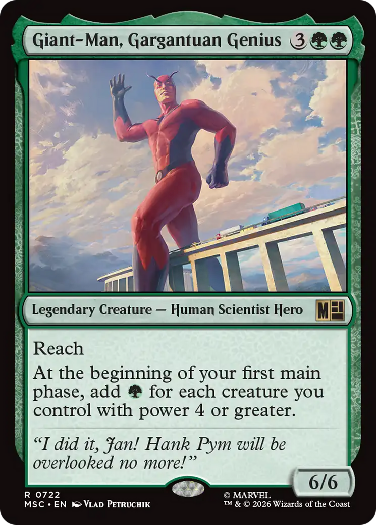 Giant-Man, Gargantuan Genius [Marvel Super Heroes Commander] | L.A. Mood Comics and Games