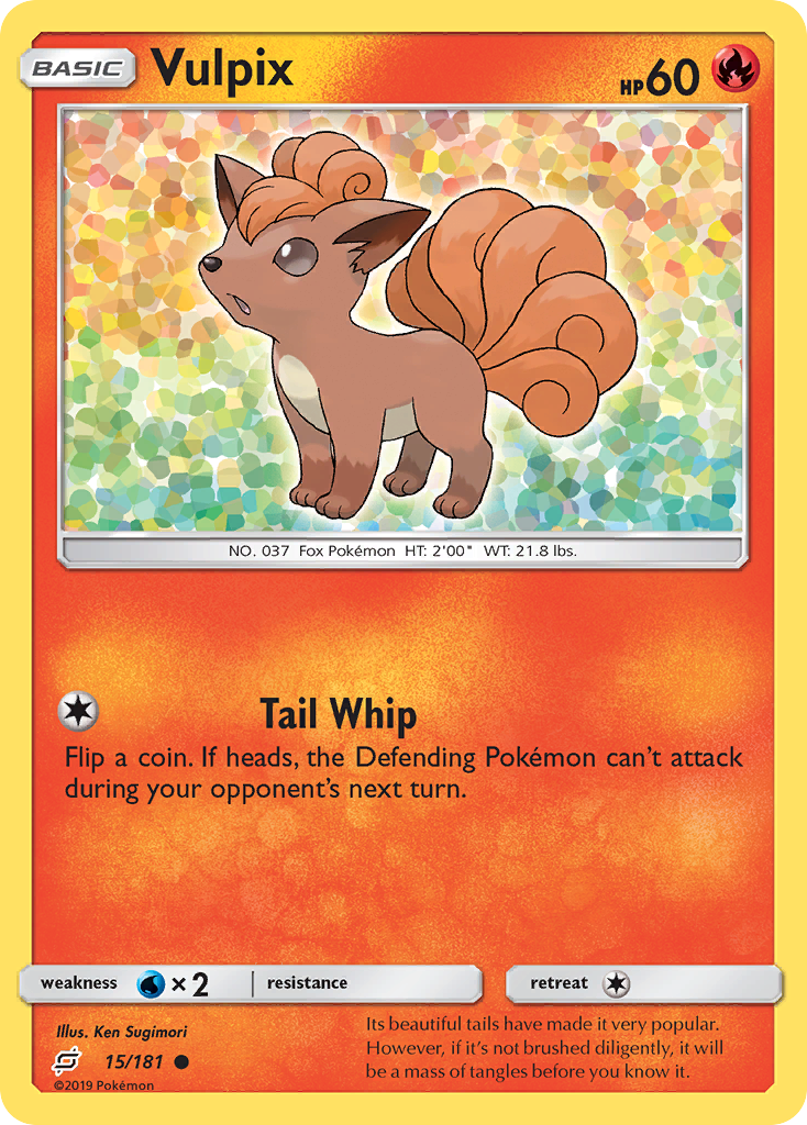 Vulpix (15/181) [Sun & Moon: Team Up] | L.A. Mood Comics and Games