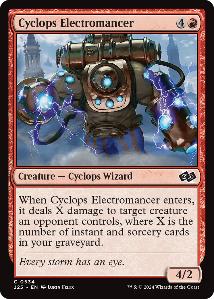 Cyclops Electromancer [Foundations Jumpstart] | L.A. Mood Comics and Games