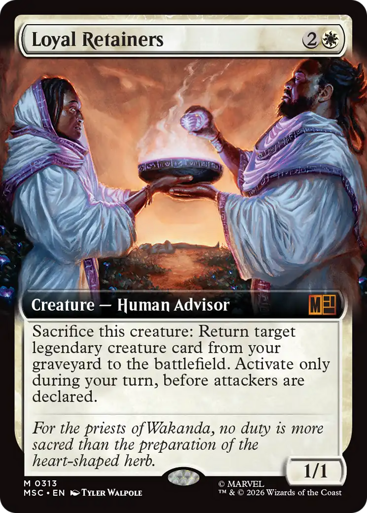 Loyal Retainers (Extended Art) [Marvel Super Heroes Commander] | L.A. Mood Comics and Games