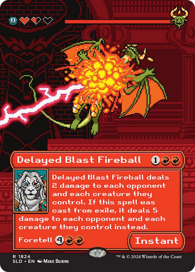 Delayed Blast Fireball (Rainbow Foil) [Secret Lair Drop Series] | L.A. Mood Comics and Games