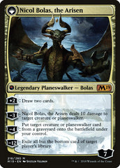 Nicol Bolas, the Ravager // Nicol Bolas, the Arisen [Core Set 2019 Prerelease Promos] | L.A. Mood Comics and Games