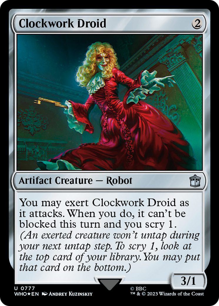 Clockwork Droid (Surge Foil) [Doctor Who] | L.A. Mood Comics and Games